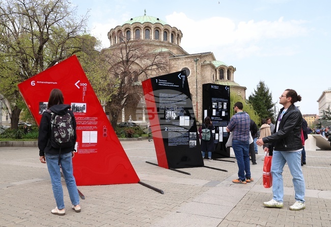 „Отломки от един следобед“ - изложба - арт инсталация