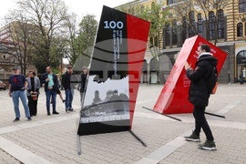 „Отломки от един следобед“ - изложба - арт инсталация