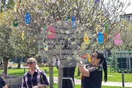 Ямбол - великденска украса