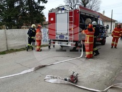 Антоново - пожарна - доброволци - занятие