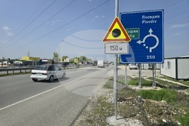 Пловдив - транспорт - пътни знаци