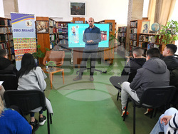 Монтана - Марин Трошанов - среща с читатели и  ученици