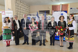 Видин - Езикова гимназия - посланик на Франция - среща