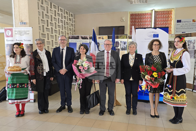  Видин - Езикова гимназия - посланик на Франция - среща