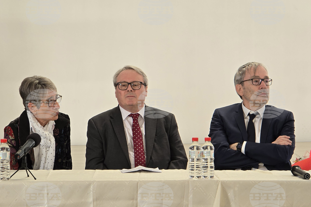 Видин - Езикова гимназия - посланик на Франция - среща