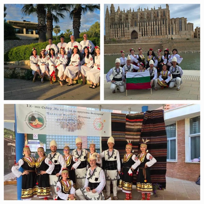 В Лион ще покажем танц „Любов без граници“, създаден от мен и Ирена Иванова, каза пред БТА Димитър Мачев от „Приятели“ в Бирмингам/Нотингам