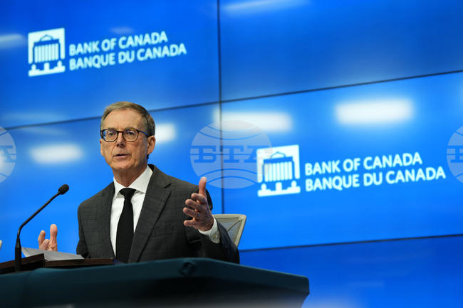 Канадската централна банка понижи за първи път от шест месеца основната лихва на фона на американските мита