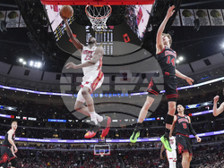 Heat Bulls Basketball