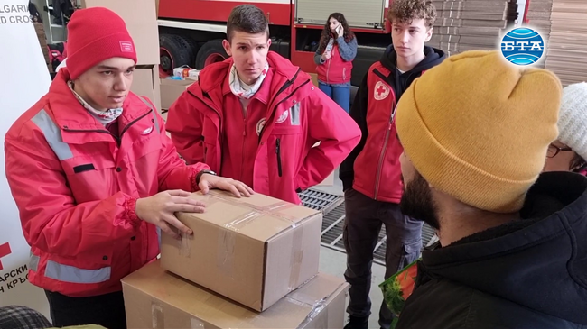 Български червен кръст обяви кампания за набиране на материални дарения в помощ на пострадалите от опустошителното земетресение в Турция и Сирия 