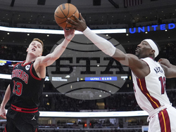 Heat Bulls Basketball