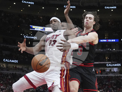 Heat Bulls Basketball