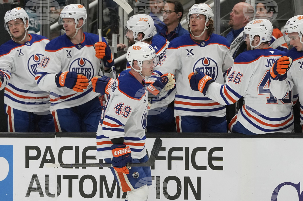 Едмънтън победи Сан Хосе на вратаря Александър Георгиев в среща от редовния сезон в НХЛ