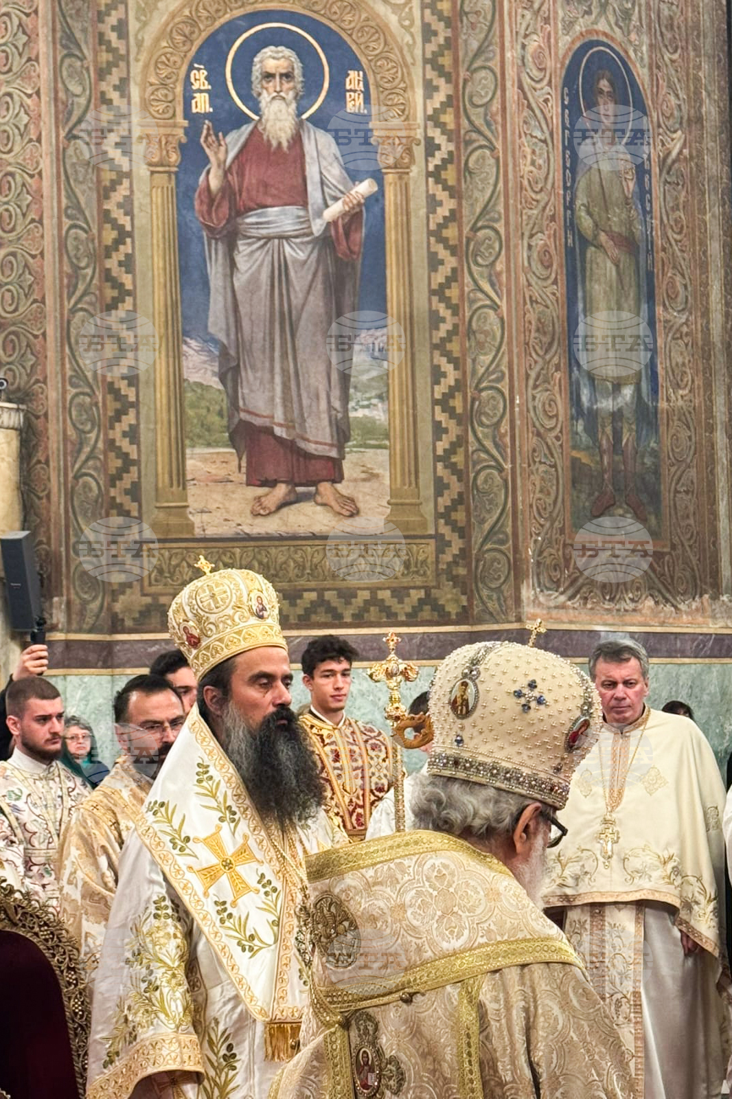 Патриаршеска катедрала „Св. Александър Невски“ - Велики четвъртък - освещаване на миро