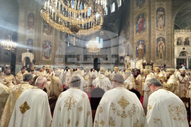 Патриаршеска катедрала „Св. Александър Невски“ - Велики четвъртък - освещаване на миро