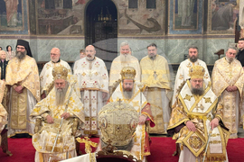 Патриаршеска катедрала „Св. Александър Невски“ - Велики четвъртък - освещаване на миро