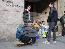 Сърбия - РТС - блокада