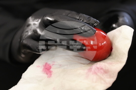 Бачковски манастир - боядисване на яйца