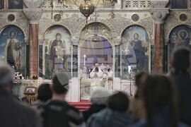 Патриаршеска катедрала „Св. Александър Невски“ - Велики четвъртък - освещаване на миро