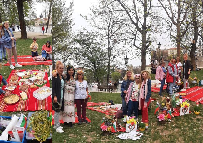 Сдружение „Българска православна общност в Чехия“ отбеляза Цветница в Прага