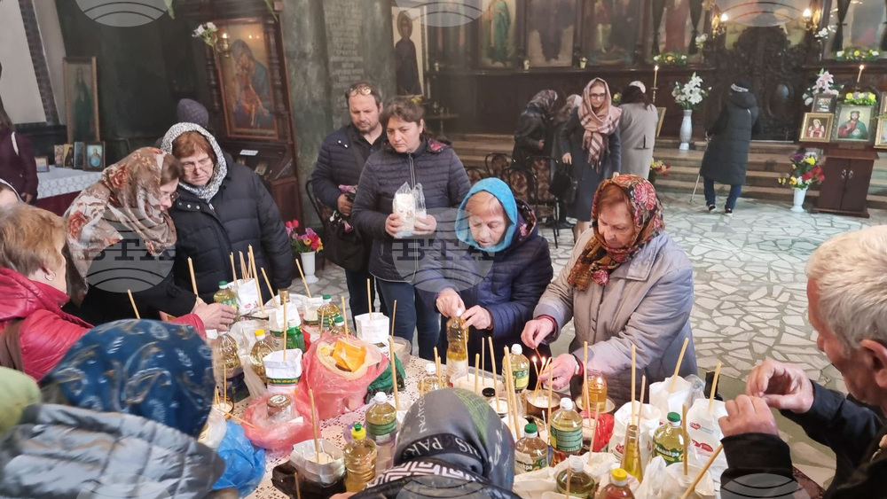 Добрич - Велики четвъртък - Масловет - Василиева литургия