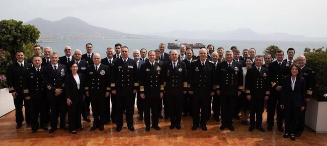 Navy Commander Mihaylov Attends 4th Black Sea Maritime Forum in Italy