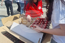 Пазарджик - Български червен кръст - боядисване на яйца