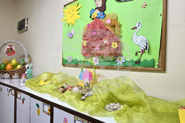 Гоце Делчев - детска градина „Детелина“ - боядисване на яйца