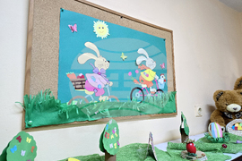 Гоце Делчев - детска градина „Детелина“ - боядисване на яйца