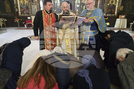 Видин - Велики четвъртък - литургия и маслосвет