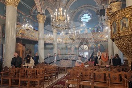 Пловдив - Велики четвъртък - литургия - боядисване на айца