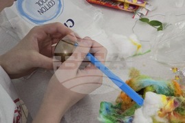 Ловеч - БЧК - великденски яйца - дарение