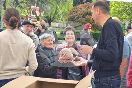 Ямбол - великденски козунаци