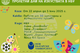 „Пролетни дни на изкуствата в НБУ“