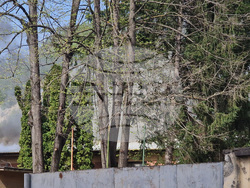 Троян - пожар - покрив - бивша фабрика "Болшевик"