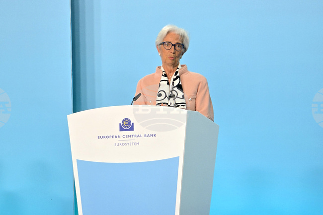 Германия - Франкфурт - Европейска централна банка - пресконференция