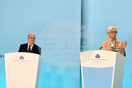 Германия - Франкфурт - Европейска централна банка - пресконференция