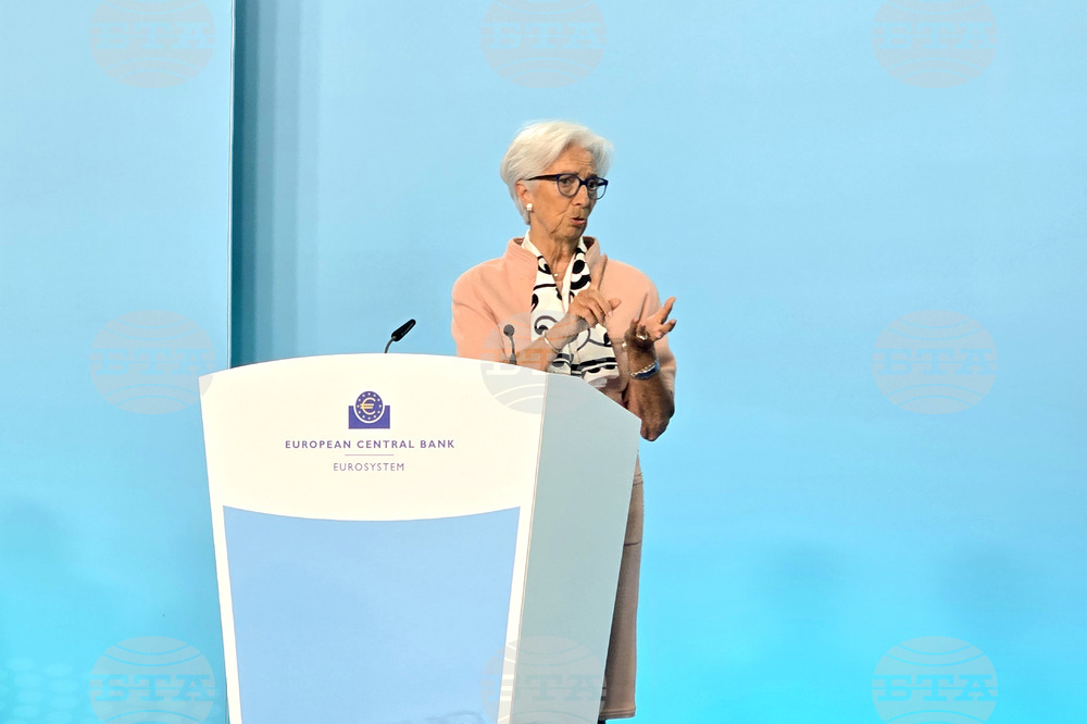 Германия - Франкфурт - Европейска централна банка - пресконференция