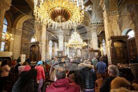 Бургас - храм "Св. Св. Кирил и Методий" - Сливенски митрополит Арсений - служба