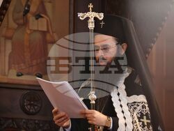 Бургас - храм "Св. Св. Кирил и Методий" - Сливенски митрополит Арсений - служба