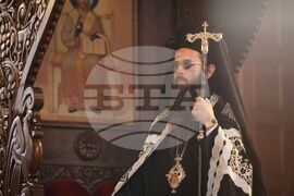 Бургас - храм "Св. Св. Кирил и Методий" - Сливенски митрополит Арсений - служба