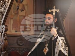 Бургас - храм "Св. Св. Кирил и Методий" - Сливенски митрополит Арсений - служба