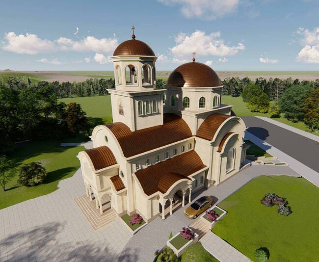 Продължава изграждането на храма "Св. Патриарх Евтимий Търновски" в София, но са необходими допълнителни средства за строежа му