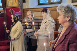 Хасково - храм "Св. Димитър" - служба