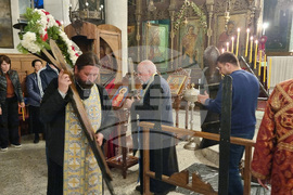 Хасково - храм "Св. Димитър" - служба