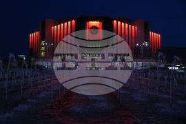 Световен ден на хемофилията - НДК - фасада - осветление