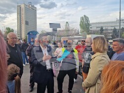 Квартал "Захарна фабрика" - протест