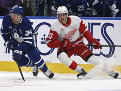 Red Wings Maple Leafs Hockey