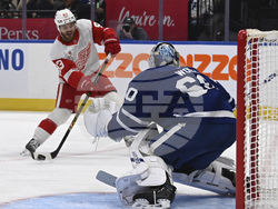 Red Wings Maple Leafs Hockey