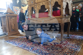 Хасково - Разпети петък - поклонение пред светата Плащаница