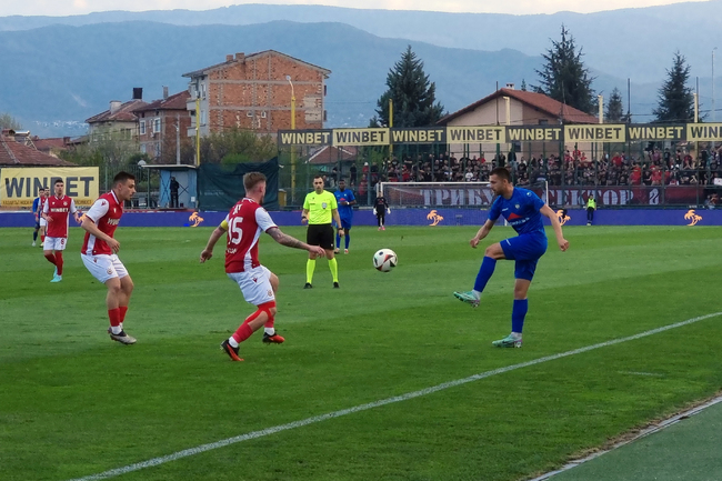 ЦСКА загуби от Крумовград и остава на седмо място преди началото на плейофите в Първа лига